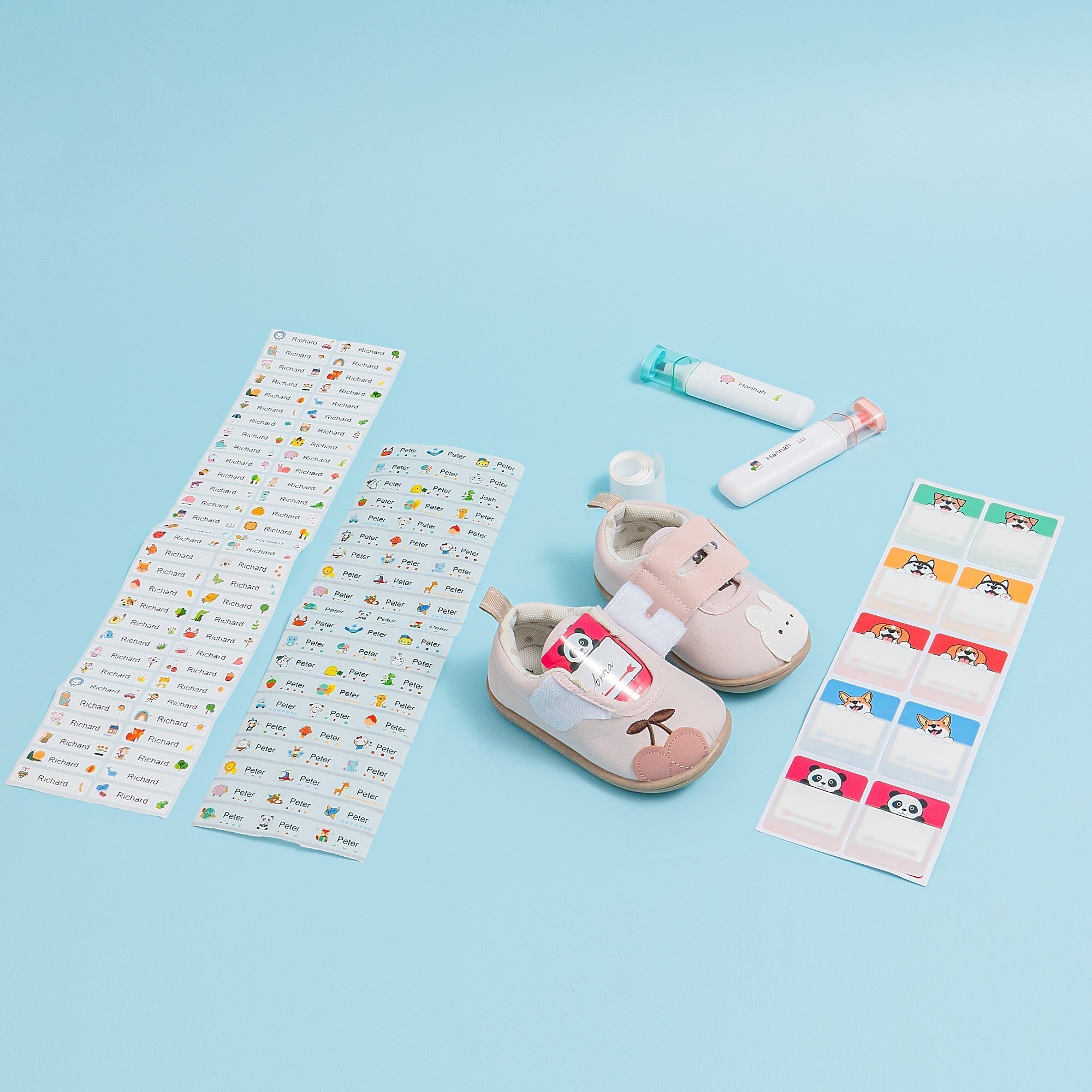 KiddoCarimbo™ - Kit Completo de Rotulagem