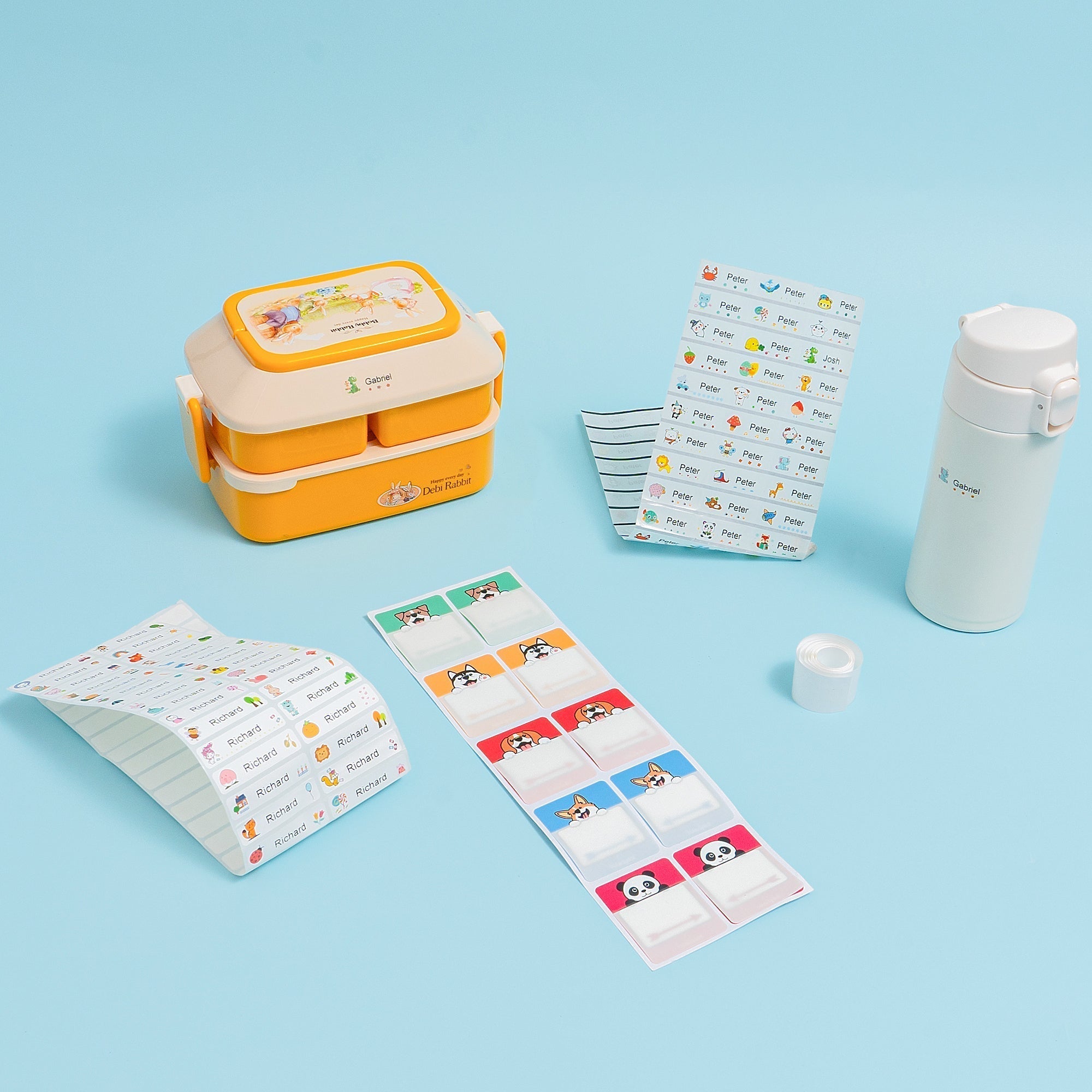 KiddoCarimbo™ - Kit Completo de Rotulagem