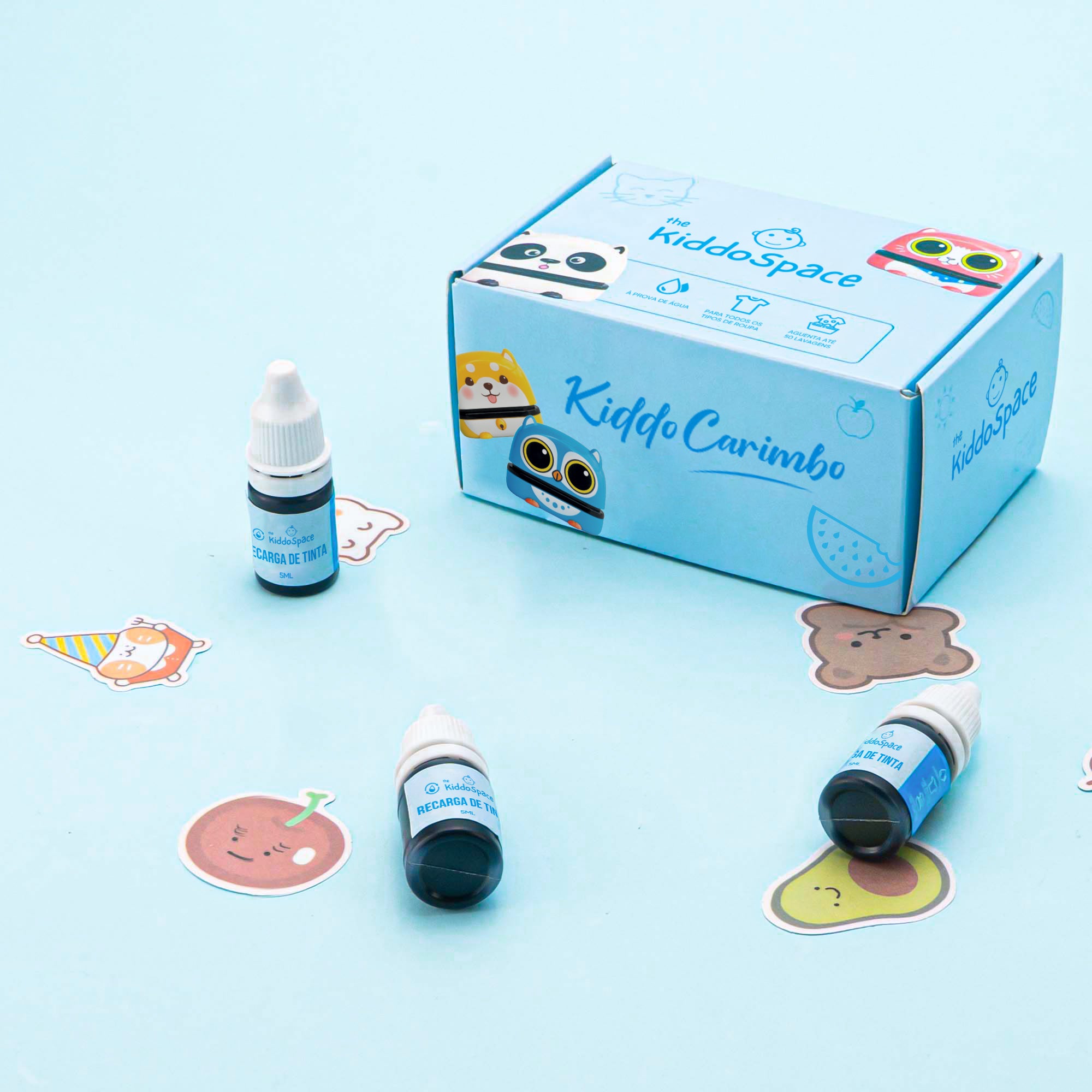 Recarga de tinta preta (5ml)